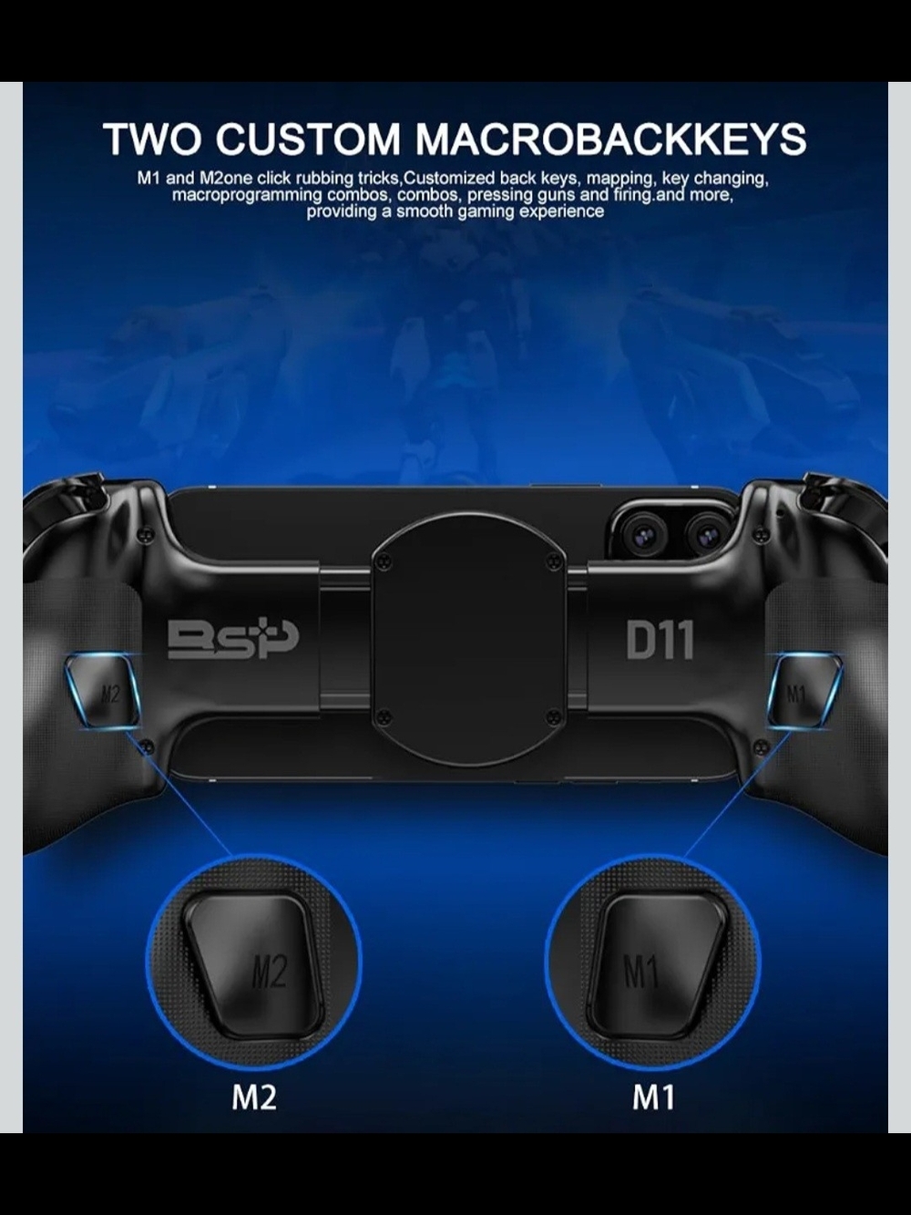 Bluetooth Mobile Game Controller for Nintendo Switch 2 & iOS & Android & Tablets - Picture 4 of 9